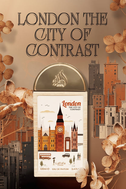 London The City Of Contrast Perfume 100ml EDP Lattafa Pride