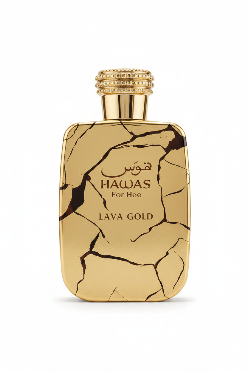 Hawas Lava Gold Perfume 100ml EDP Rasasi