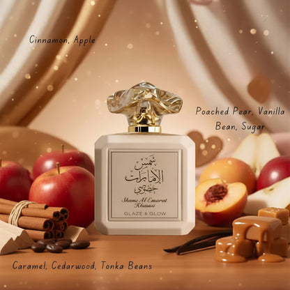 Glaze & Glow Shams Al Emarat Khususi Perfume 100ml EDP Ard Al Zaafaran