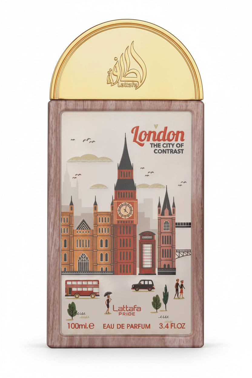 London The City Of Contrast Perfume 100ml EDP Lattafa Pride