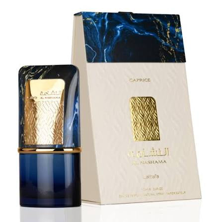 Al Nashama Caprice Lattafa 100ml EDP | Intense Spicy & Fresh Blue