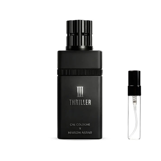 Maison Asrar X Cal Cologne III Thriller Sample 2ml Extrait de Parfum