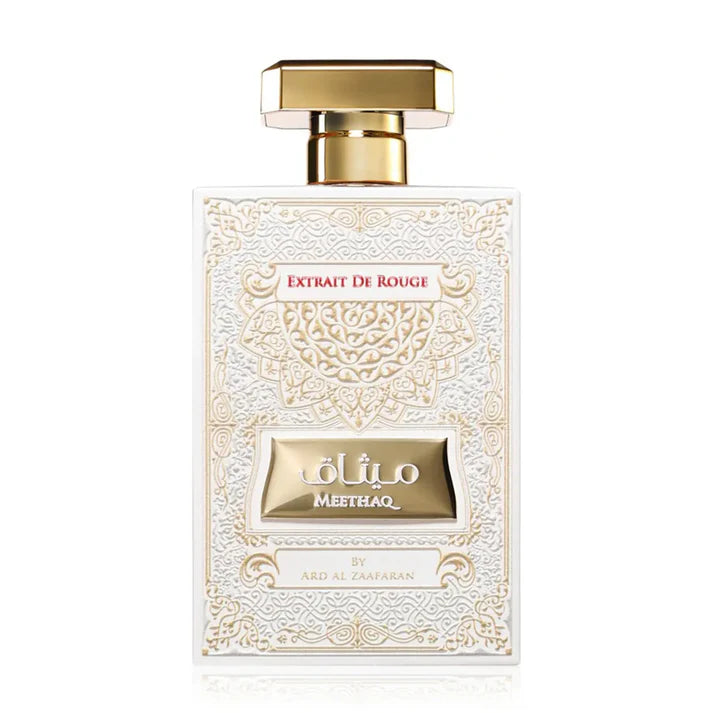 Meethaq Extrait De Rouge Perfume 100ml EDP by Ard Al Zaafaran