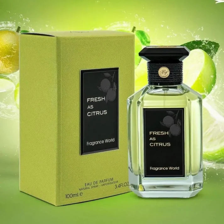 Fresh As Citrus Perfume 100ml EDP Fragrance World